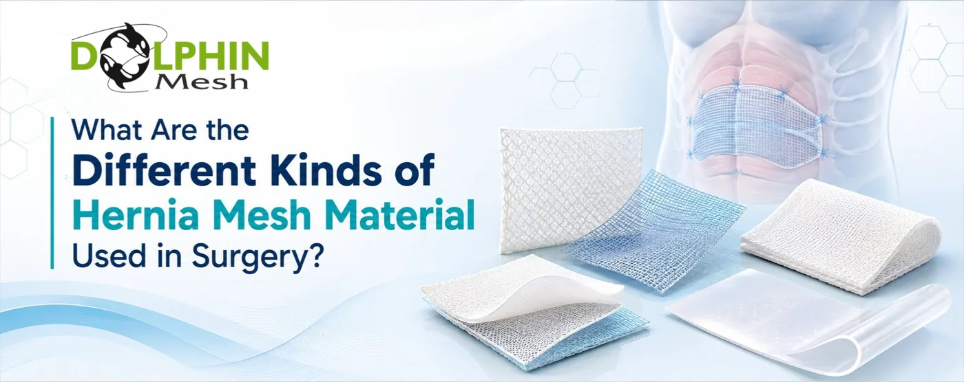 Different kinds of hernia mesh material